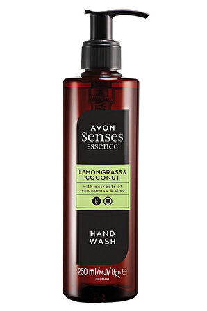 Avon Senses Essence Lemongrass & Coconut Limon Otu Ve Hindistan Cevizi Kokulu Sıvı El Sabunu 250 Ml.