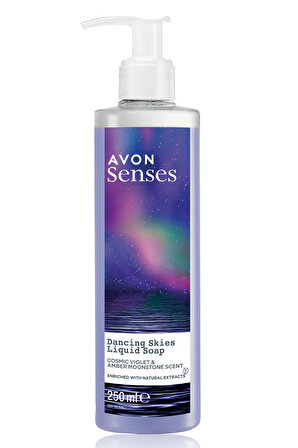 Avon Senses Dancing Skies Menekşe ve Ahududu Kokulu Sıvı Sabun 250 Ml.