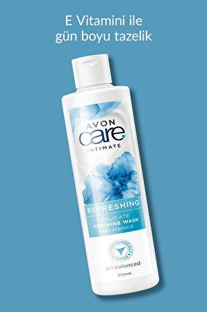 Avon Care Intimate Refreshing E Vitamini İçeren Dış Genital Bölge Temizleyici 250 Ml.