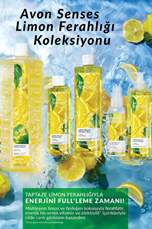 Avon Senses Lemon Burst Limon ve Reyhan Kokulu Sıvı Sabun 250 Ml.