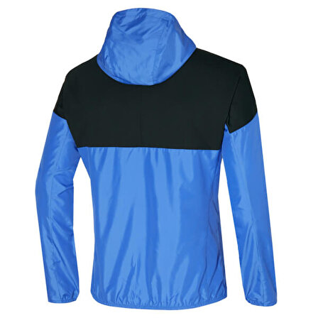 Hooded Jacket Erkek Kapüşonlu Yağmurluk MaviSiyah