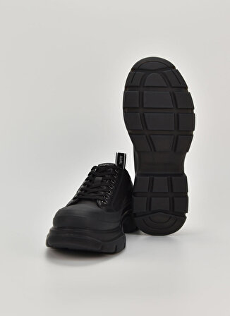 KARL LAGERFELD Siyah Erkek Deri Sneaker KL22921