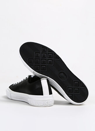 KARL LAGERFELD Siyah Erkek Deri Sneaker KL50315