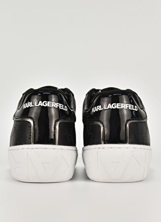 KARL LAGERFELD Siyah Kadın Deri Sneaker KL61013