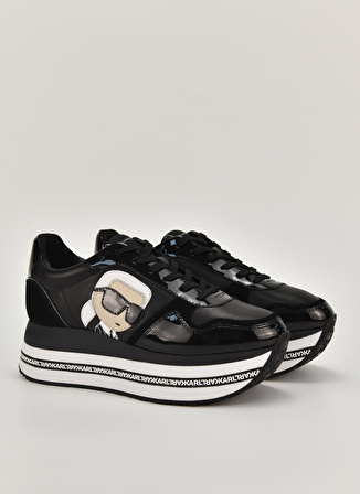 KARL LAGERFELD Siyah Kadın Sneaker KL64930N300