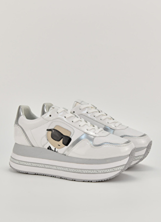 KARL LAGERFELD Beyaz Kadın Sneaker KL64930N311