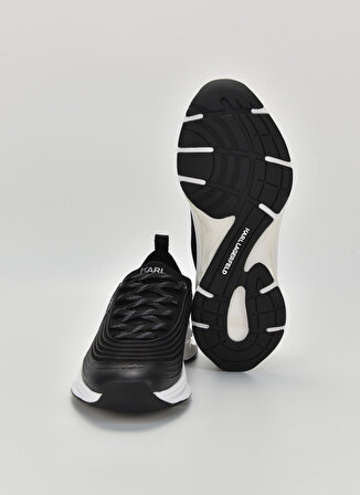 KARL LAGERFELD Siyah Erkek Sneaker LUX FINESSE Plexikonic Pull On