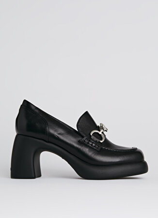 KARL LAGERFELD Deri Siyah Kadın Topuklu Ayakkabı KL33830000