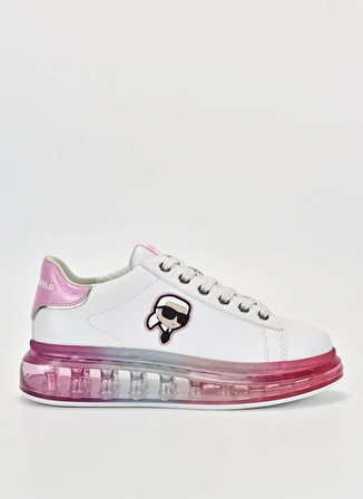 KARL LAGERFELD Beyaz - Pembe Kadın Sneaker KL62630N 01P