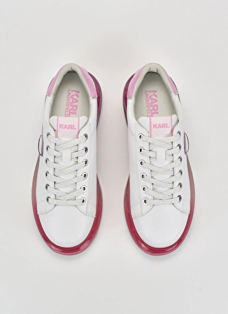 KARL LAGERFELD Beyaz - Pembe Kadın Sneaker KL62630N 01P