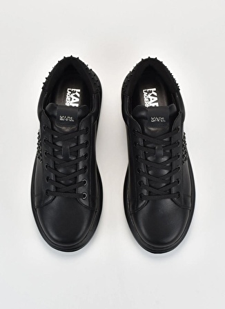 KARL LAGERFELD Siyah Erkek Sneaker KAPRI MENS Stud Kounter Lo Lace