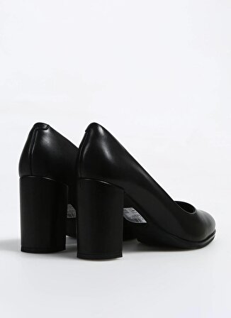 Clarks Siyah Kadın Deri Topuklu Ayakkabı 26170968