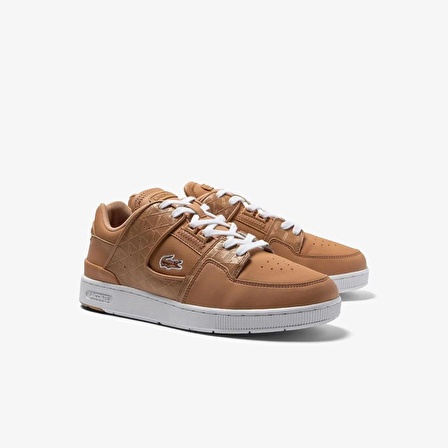 Lacoste Court Cage Erkek Kahverengi Sneaker