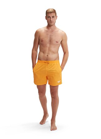 Speedo Turuncu Erkek Lastikli Bel Normal Kalıp Şort Mayo 8-1243316143-  ESSENTIALS 16