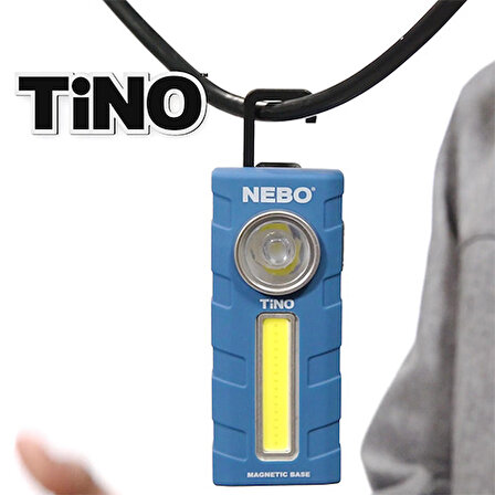 Nebo 6809 Tino 300 Lümen LED Fener Yüksek Işık Kamp Araba Ev