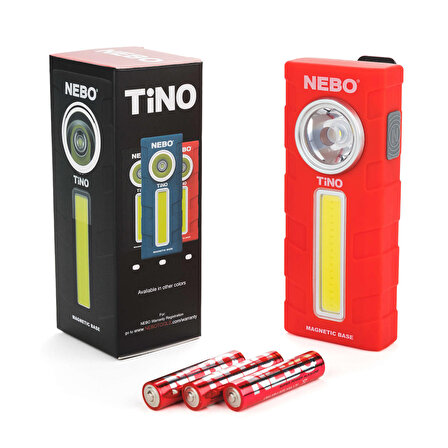Nebo 6809 Tino 300 Lümen LED Fener Yüksek Işık Kamp Araba Ev