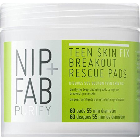Nip + Fab Teen Skin Yüz Pedi 80 ml