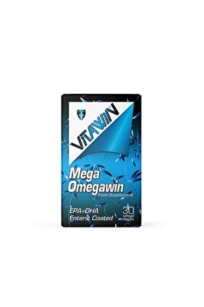 Vitawin Mega Omegawin Enteric Coated 1.000 mg Balık Yağı Kapsül