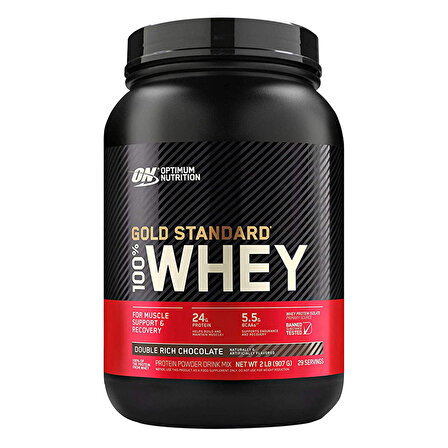 Optimum Gold Standard Whey Protein Tozu 908 Gr - ÇİLEK