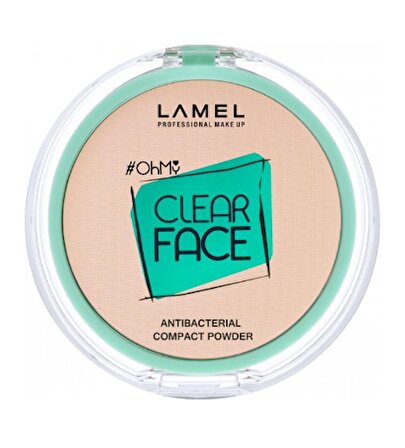 Lamel OhMy Clear Face Antibakteriyel Kompakt Pudra No 401