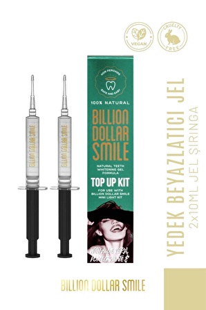 Billion Dollar Smile Top Up Kit Dis Beyazlatici Set Kit