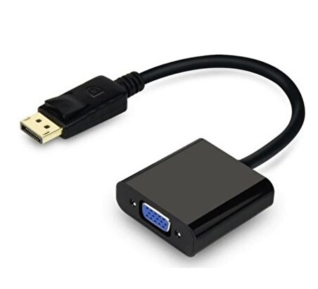 Display Port To VGA Çevirici Adaptör Projeksiyon Displayport