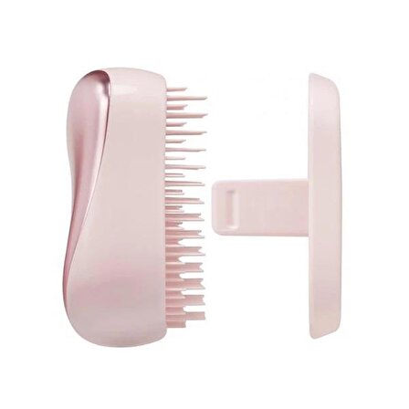 Tangle Teezer Compact Styler Pink Matte Chrome Saç Fırçası