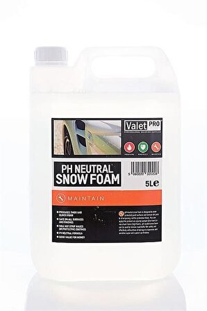 Valet Pro Ph Neutral Snow Foam - Yıkama Köpüğü 5Lt.