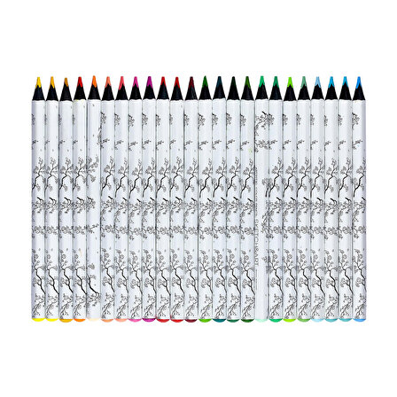 30-0117 Bruno Visconti SKETCH&ART Profesyonel Kuru boya kalemi, kalın gövde, 4 mm grafit. 48 renk