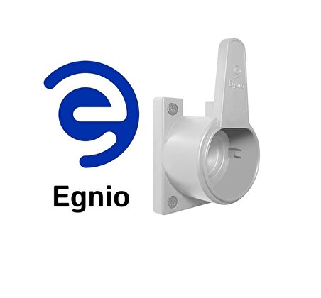 Egnio Tip2 Elektrikli Araç Şarj Kablosu Düzenleyici (Organizer)Beyaz