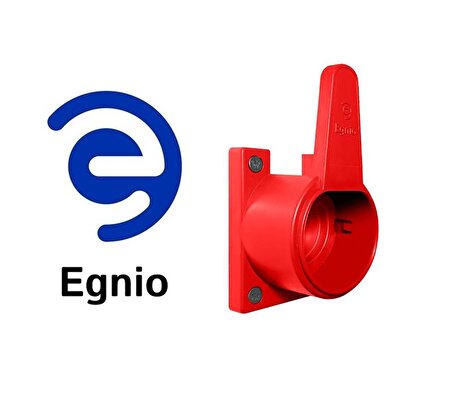 Egnio Tip2 Elektrikli Araç Şarj Kablosu Düzenleyici (Organizer)Kırmızı