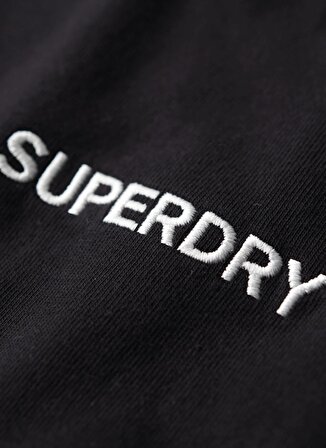 Superdry Bisiklet Yaka Baskılı Siyah Erkek T-Shirt M6010803A02A_MICRO LOGO GRAPHIC LOO