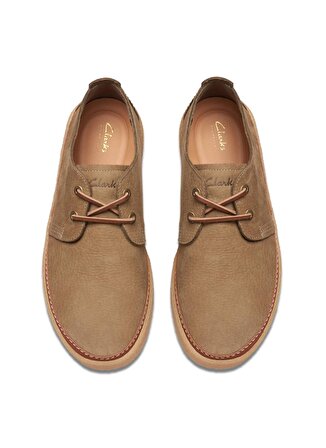 Clarks Nubuk Kahve Erkek Günlük Ayakkabı Clarkwood Low