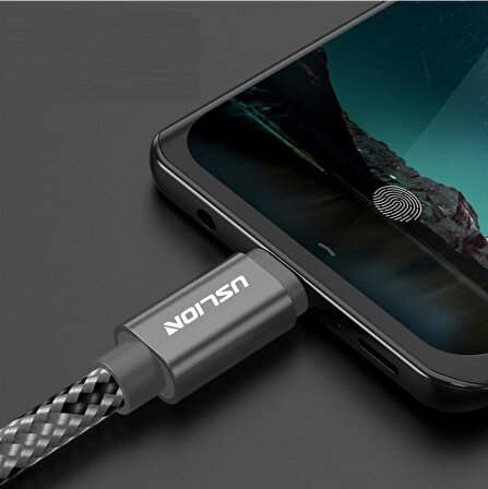 Uslion Mikro USB Hızlı Şarj Data Kablosu 100cm Cep Telefonu Şarj