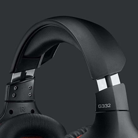 Logitech G332 Mikrofonlu Stereo Gürültü Önleyicili Oyuncu Kulak Üstü Kablolu Kulaklık