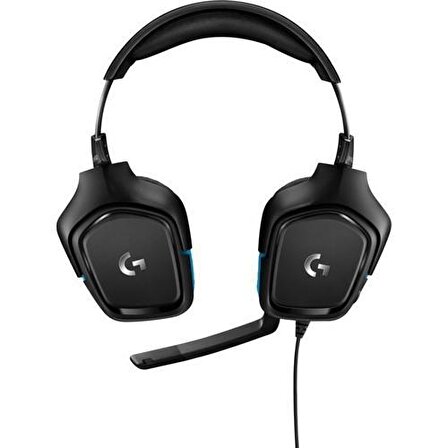 Logitech G432 Wired Gaming Mikrofonlu Stereo Gürültü Önleyicili Oyuncu Kulak Üstü Kablolu Kulaklık