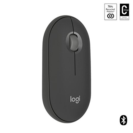 Logitech M350s Pebble 2 Kablosuz Mouse - Grafit 910-007015