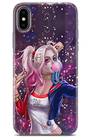 Apple iPhone X uyumlu Ai 15 Ultra HD Balon Harley Quinn