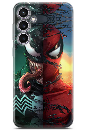 Samsung Galaxy S23 FE uyumlu Ai 10 Darbe Emici Venom Spider Man