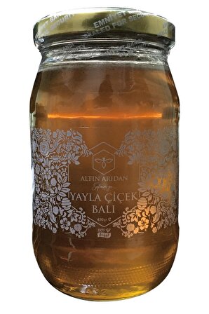 Altın Arı %100 Doğal Yayla Çiçek Balı 450 Gr