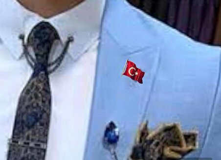 Türk Bayraklı Rozet
