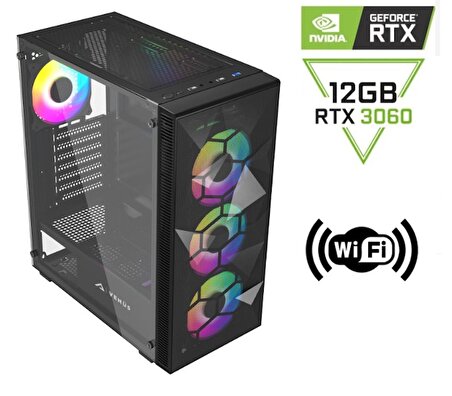 RTX27 AMD 5500 32 GB DDR4 RAM 1 TB SSD NVIDIA GeForce RTX 3060 FreeDos Masaüstü Bilgisayar 
