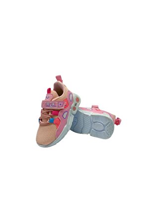 RLX Özel Taban Çırtlı & bağcıklı Ortapedik  & Anatomik Sağlam Kaymaz Yüksek Tabanlı Nefes Alan Kız Çocuk Spor Ayakkabısı