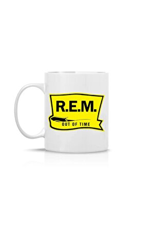 R.e.m müzik grubu baskılı kupa bardak
