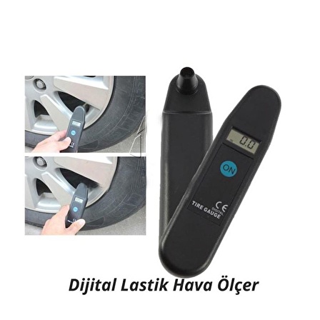 LASTİK HAVA BASINÇ ÖLÇER (0-100 psi / 0-0.7 bar) (DİJİTAL) (PLS)