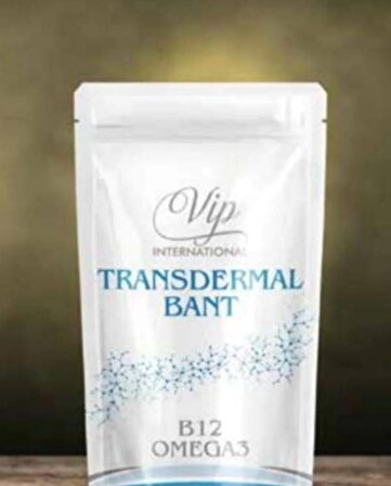 Vip Transdermal Bant Omega3 B12