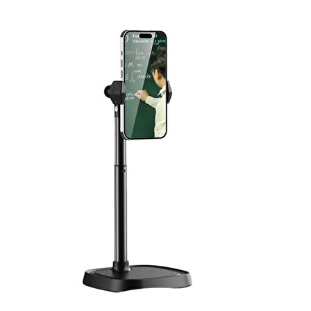 Coofbe Yükseklik Ayarlı Masaüstü Telefon Tutucu Telefon Standı 360 Dönebilen Masaüstü Telefon Stand 