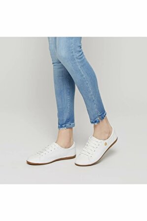 U.S. Polo Assn. JOJO Hakiki Deri Kadın Sneaker Yürüyüş Günlük Ayakkabı