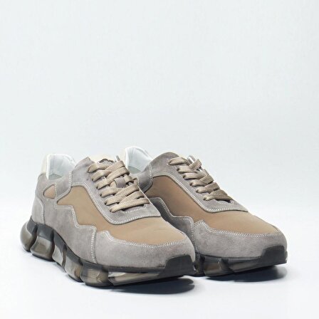 Bruno Shoes Günlük Erkek Deri Kaucuk Taban Ayakkabı-P05-10802KA-Beyaz-084