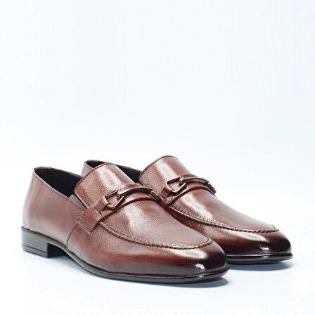 Bruno Shoes Klasik Erkek Deri Kaucuk Taban Ayakkabı B16-8031KA-Taba-145